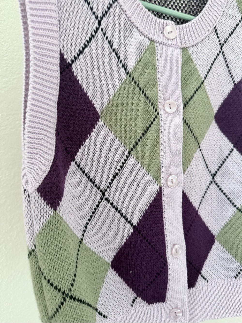 Urban Outfitters Santorini Buttoned Sweater Vest - Picture 7 of 7